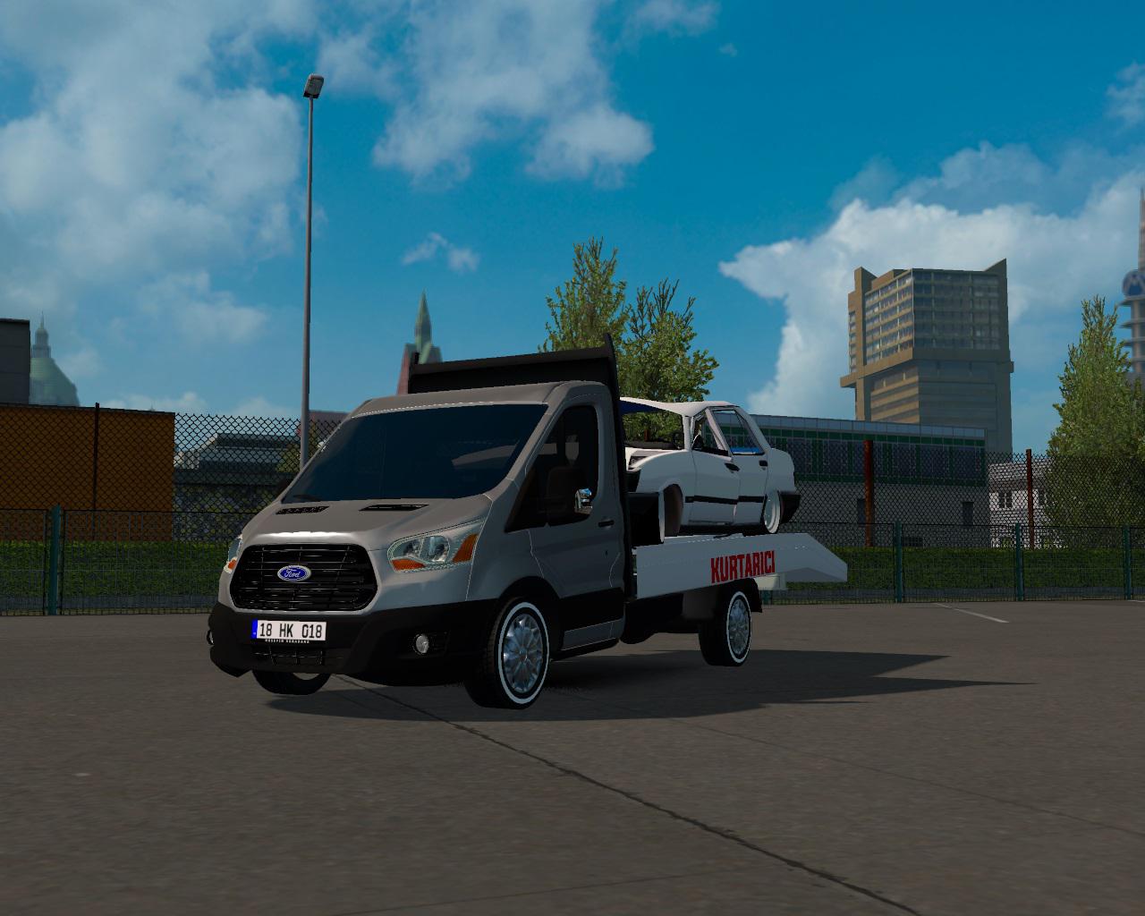 Ford Transit Pick Up 1 35 X Car Euro Truck Simulator 2 Mods