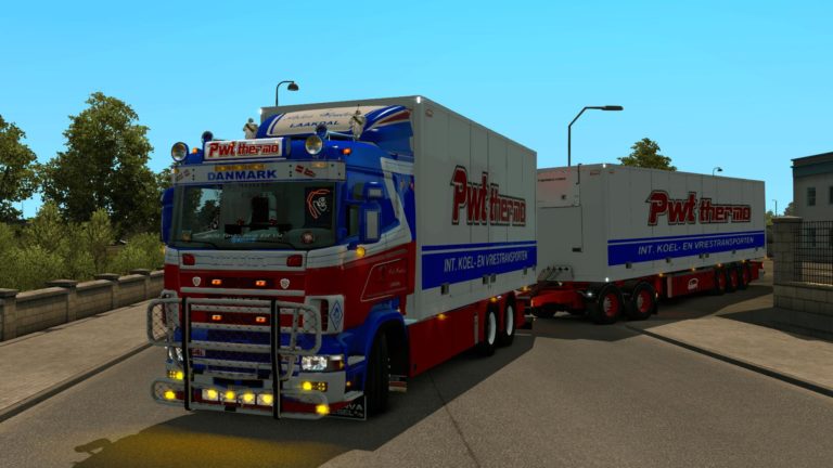 Scania Pwt Thermo Series Skin Pack Ets Euro Truck Simulator