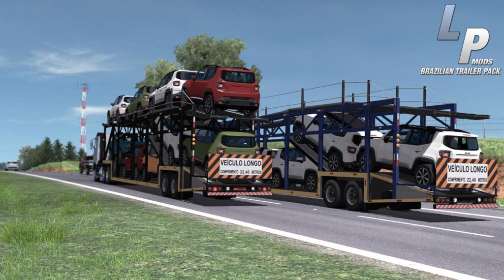 Brazilian Trailer Cargo Pack V Ets Euro Truck Simulator Mods American Truck