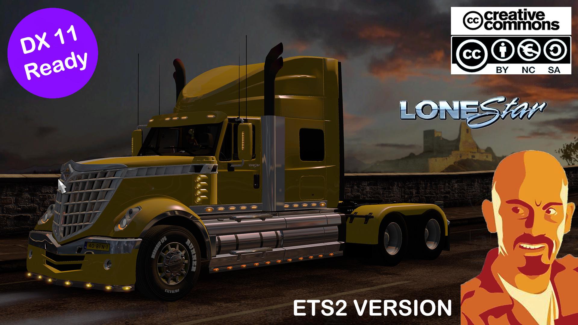 INTERNATIONAL LONESTAR REWORK ETS2 1.35.X TRUCK Euro Truck Simulator