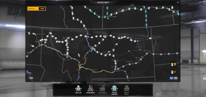 Most Dangerous Roads Map 141 Ats Euro Truck Simulator 2 Mods American Truck Simulator Mods