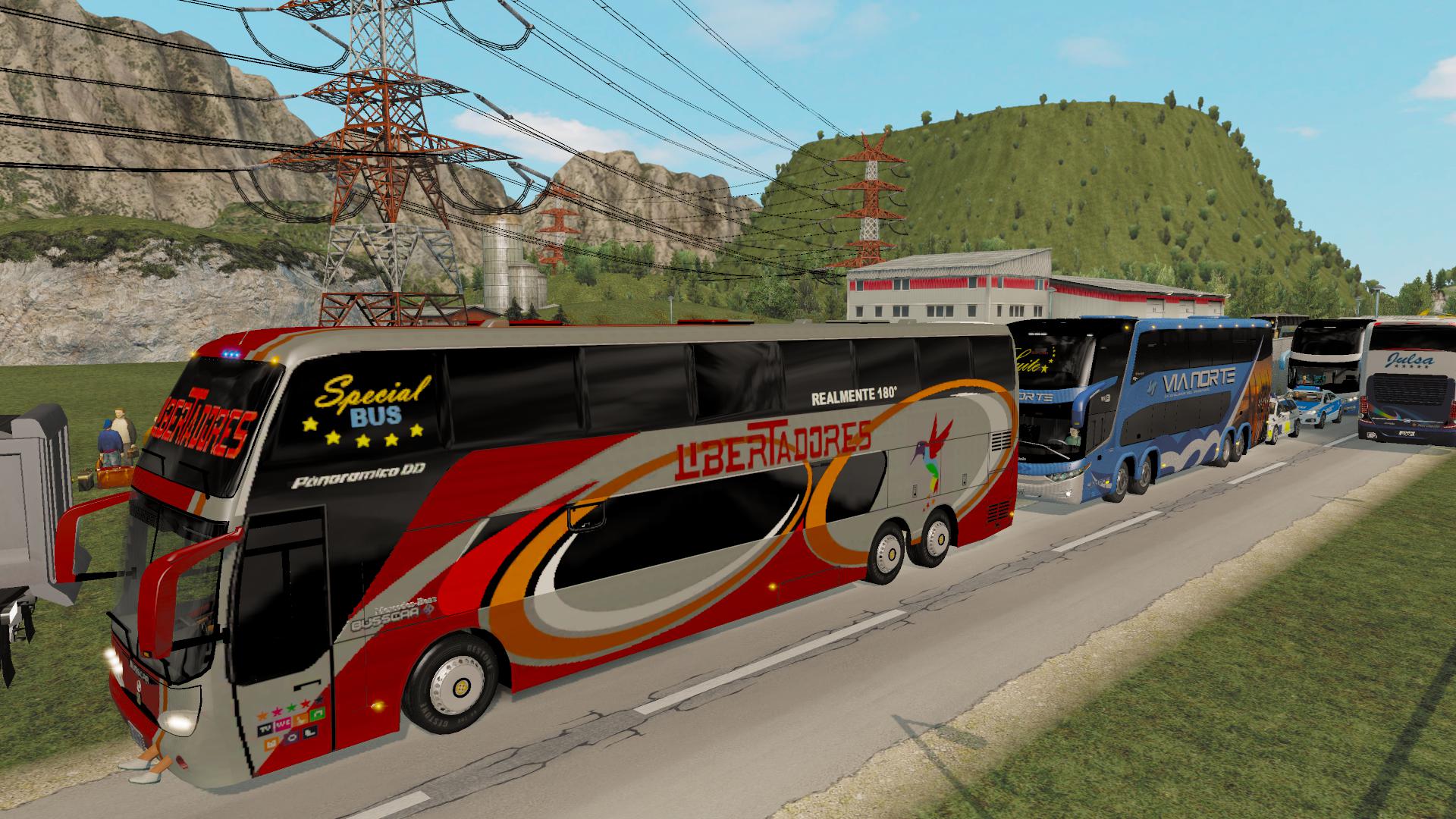 Bus Traffic Pack G7 1 35 Mod Euro Truck Simulator 2 Mods American Truck Simulator Mods