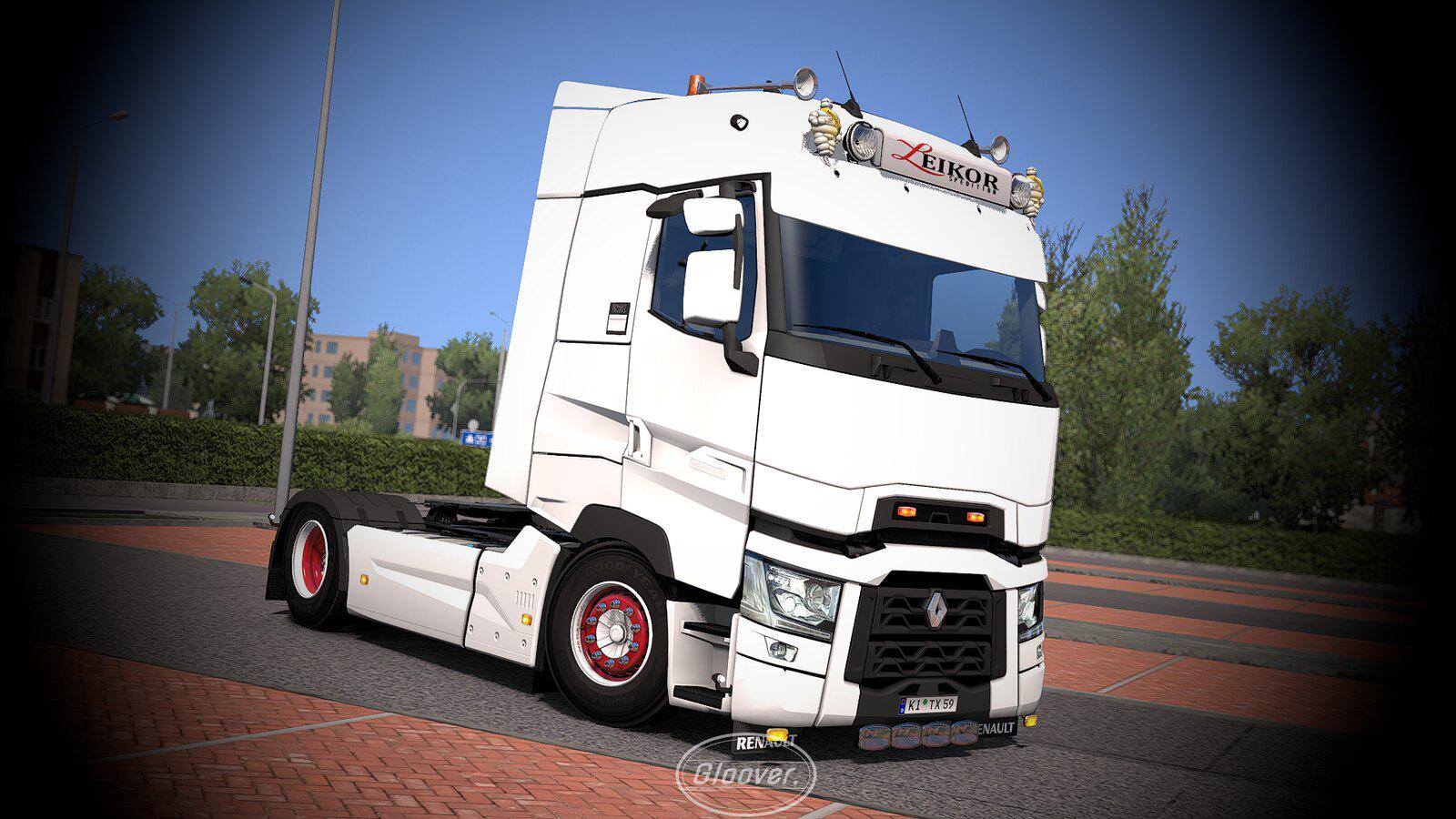 RENAULT T LIGHT IMPROVEMENTS / LOWERED CHASSIS 1.35.X TUNING MOD - Euro ...