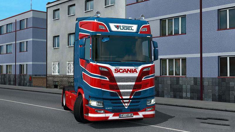 constant Milieuactivist talent SCANIA S VOGEL TRANSPORTE V1.0 TRUCK SKIN - Euro Truck Simulator 2 Mods |  American Truck Simulator Mods