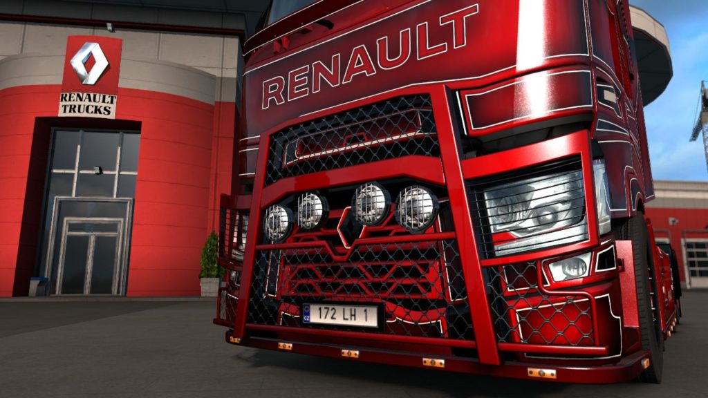 RENAULT RANGE T ACCESSOIRE'S + SKIN'S V1.0 1.36.X TUNING MOD - Euro ...