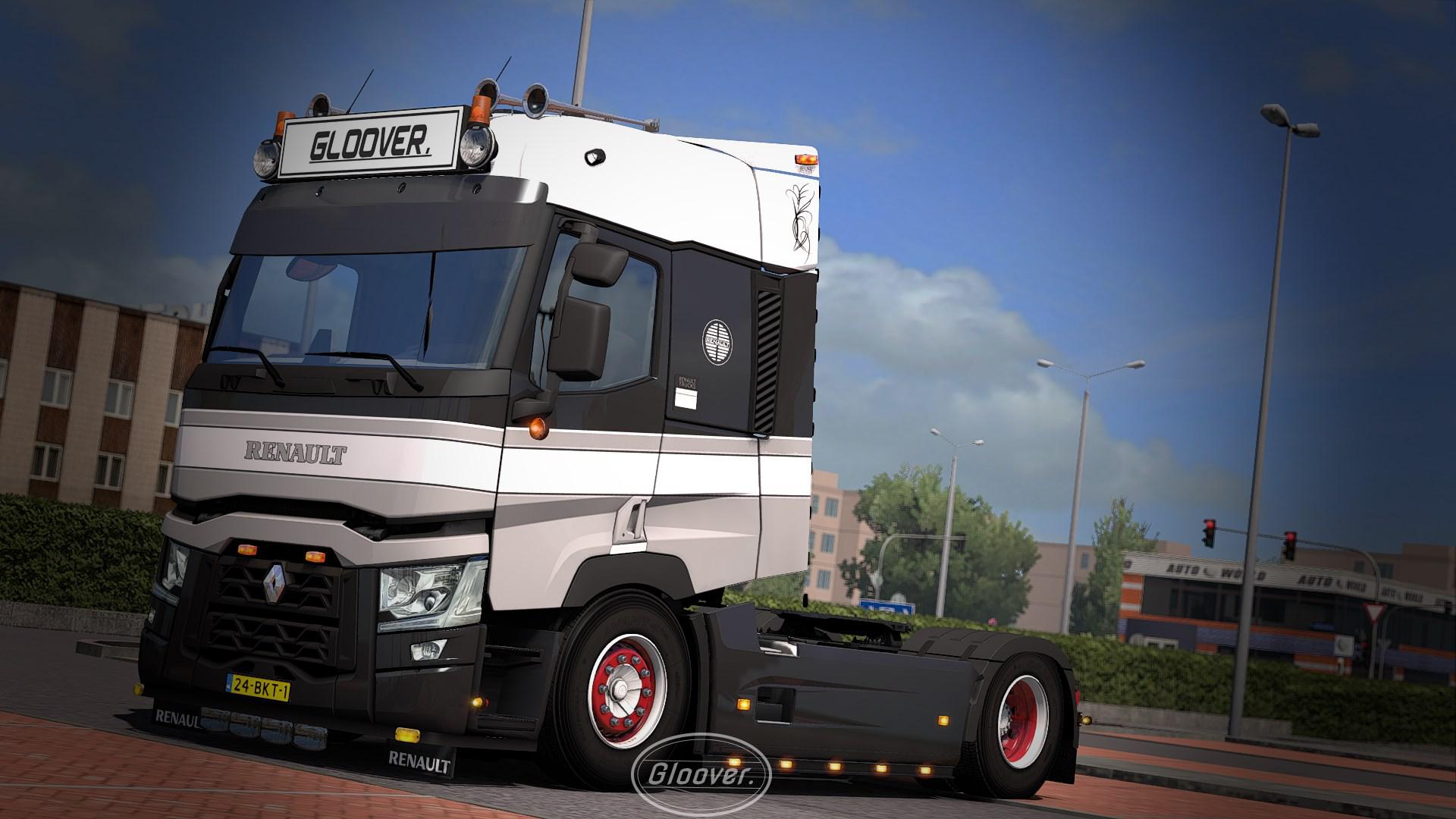 RENAULT T LIGHT IMPROVEMENTS V1.4 TUNING MOD - Euro Truck Simulator 2 ...