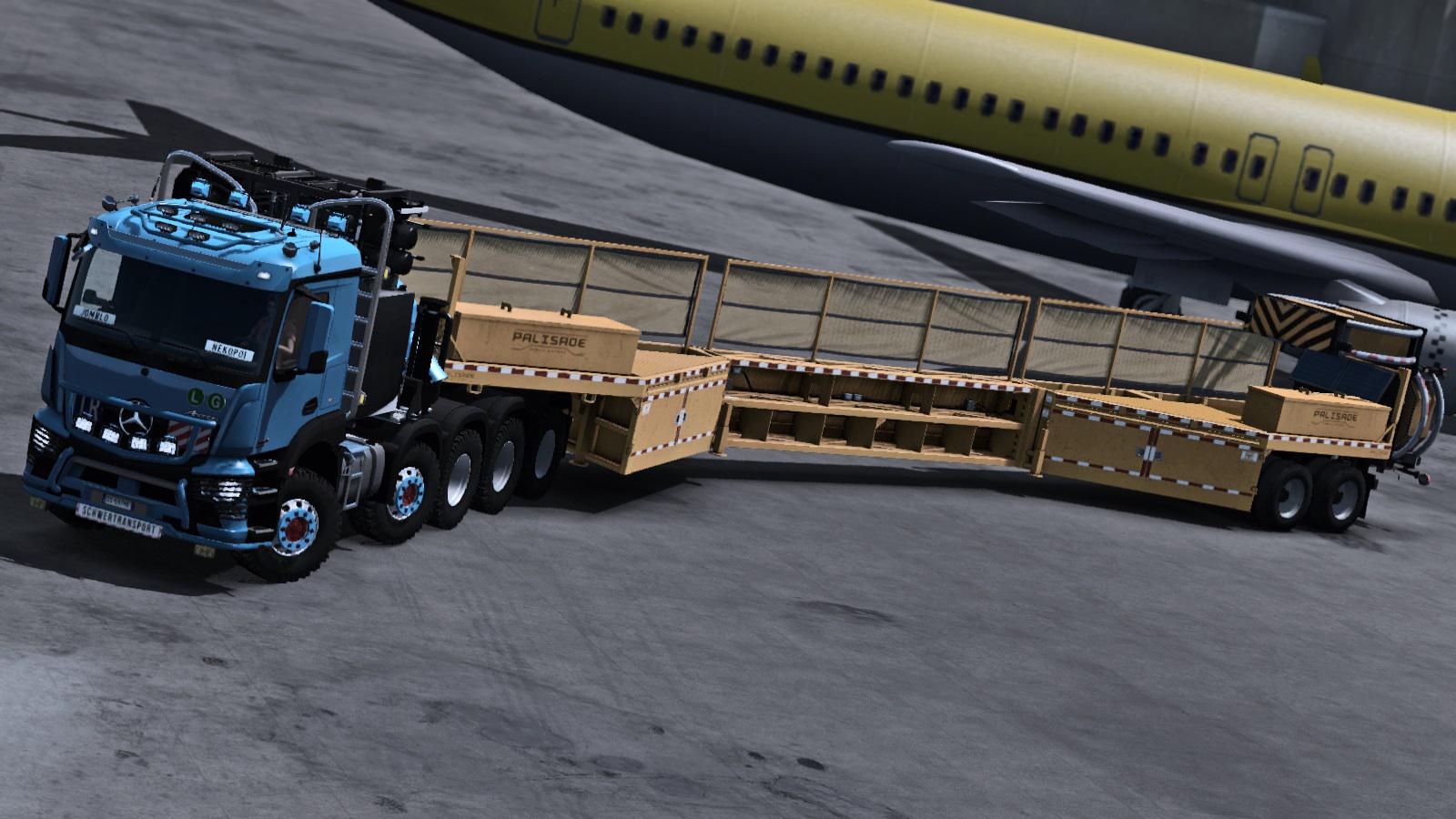 ATS TRAILER FOR ETS2 V1.0 MOD Euro Truck Simulator 2 Mods