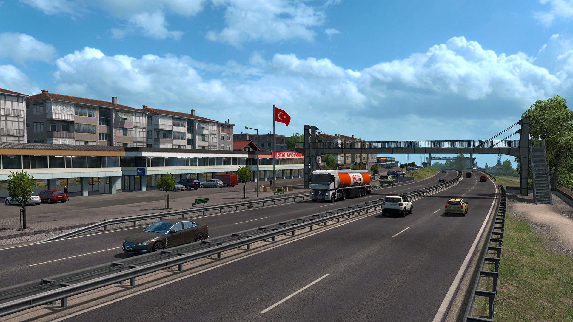 ROAD THE BLACK SEA MAP DLC MOD 1.36.X MAP Euro Truck Simulator 2 Mods