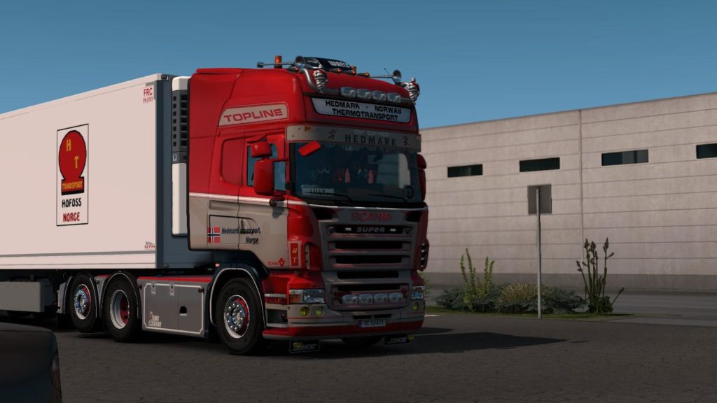 Scania Rjl R500 Hedmark Transport Skin V1.0 Truck Skin - Euro Truck 