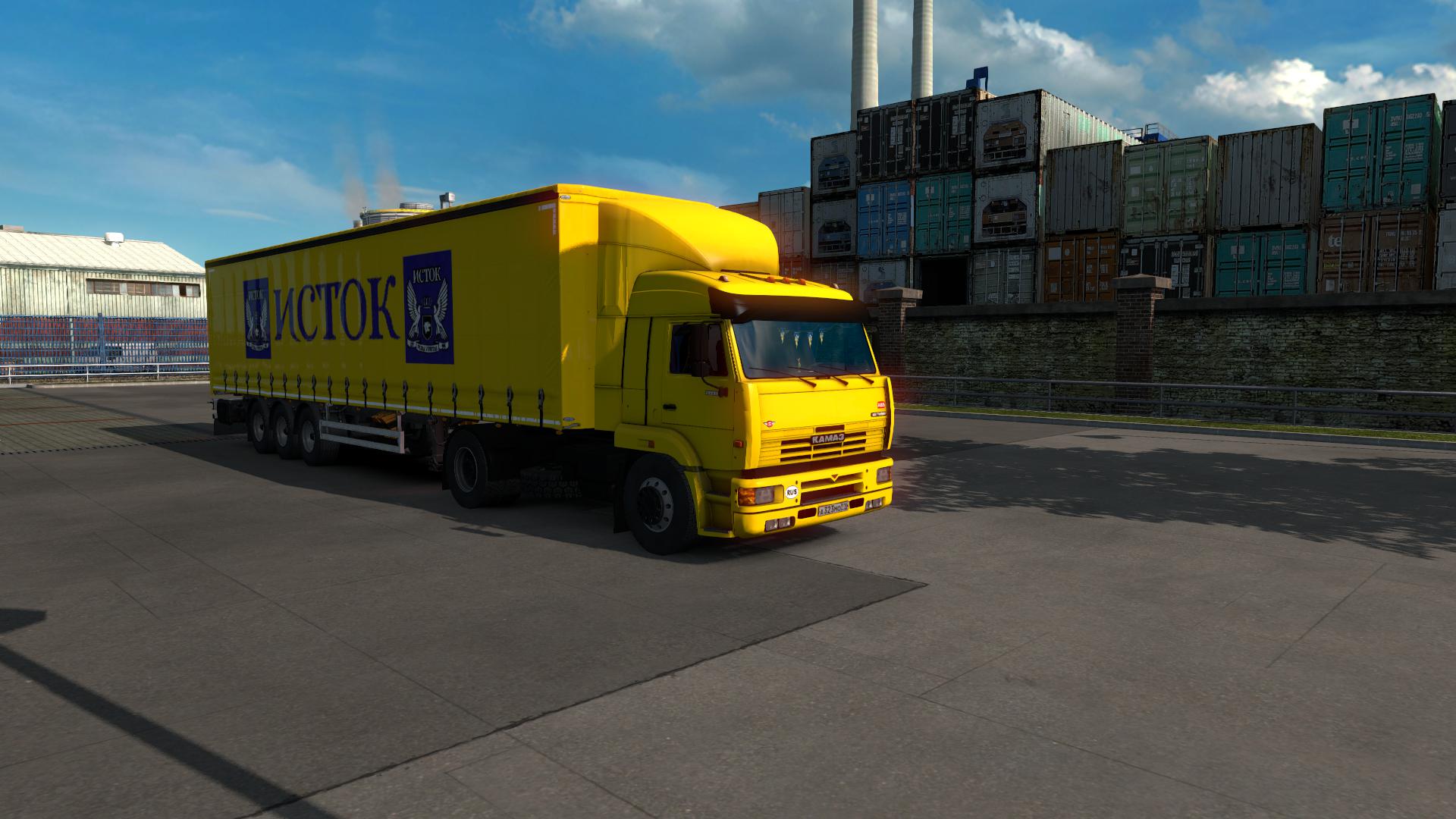 скачать мод на камаз из дальнобойщиков на euro truck simulator 2 на фото 3