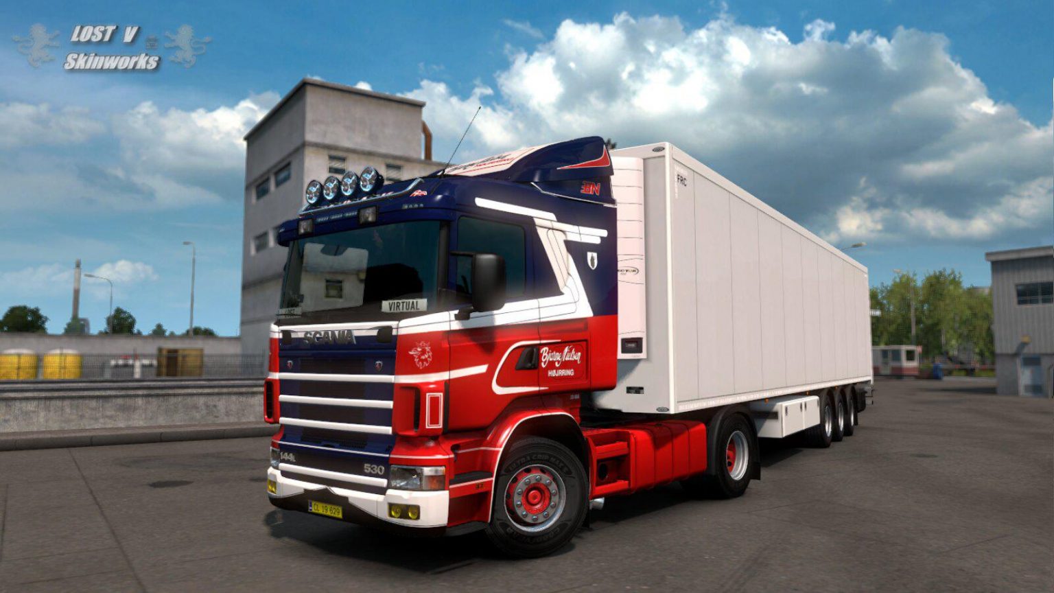 Bjarne Nielsen Skinpack V1.1 Ets2 - Euro Truck Simulator 2 Mods 