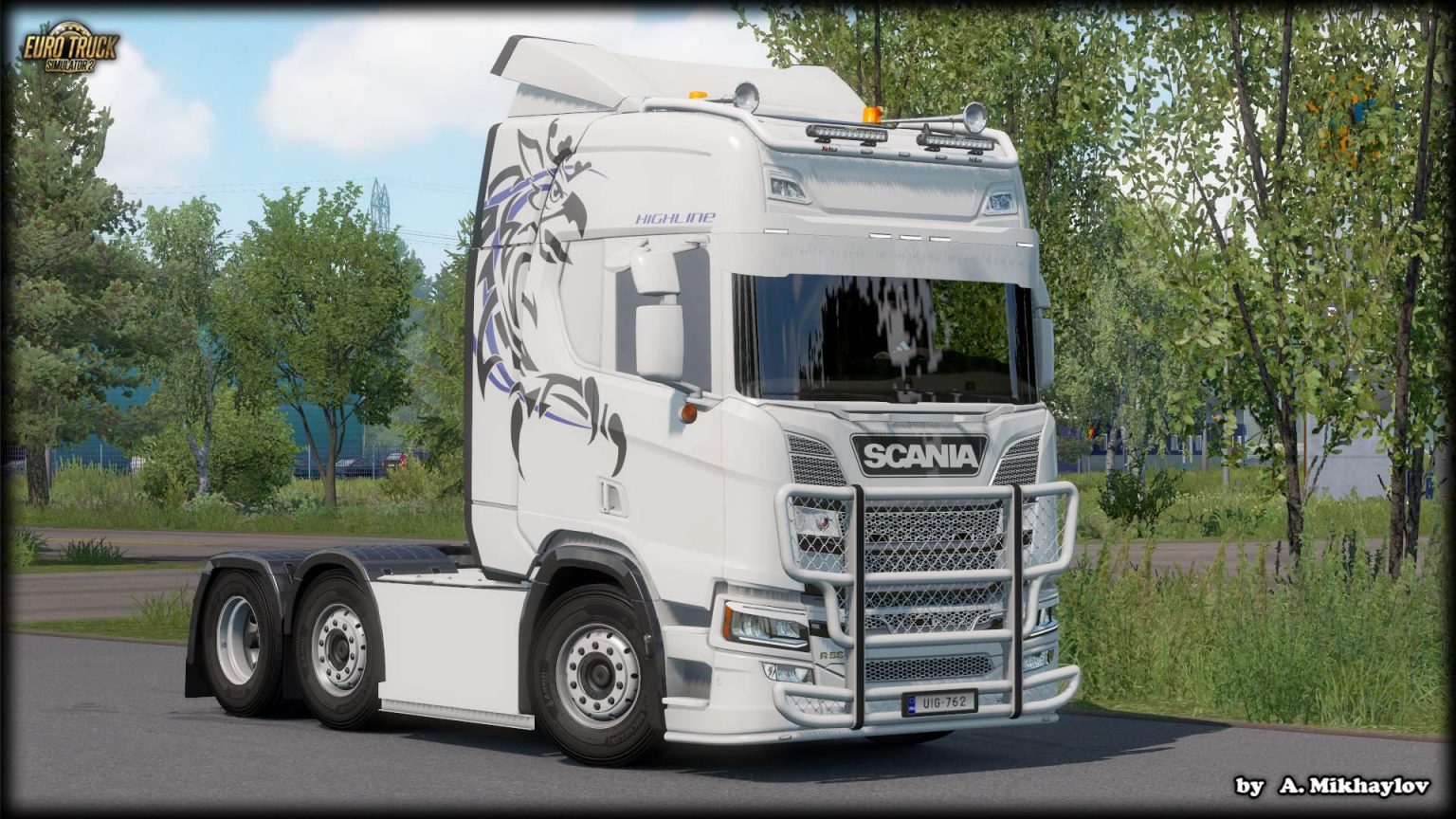 SCANIA S R GRIFFIN Multicolor V ETS Euro Truck Simulator Mods American Truck Simulator