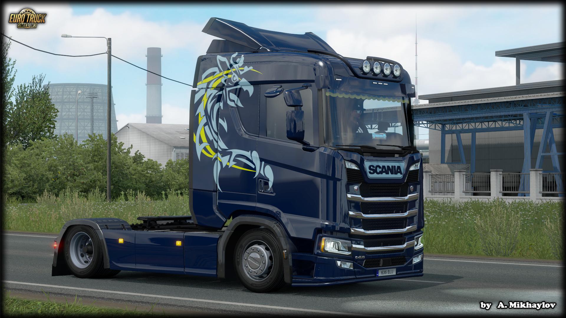 скачать моды тюнинг для scania s 2016 для euro truck simulator 2 фото 29