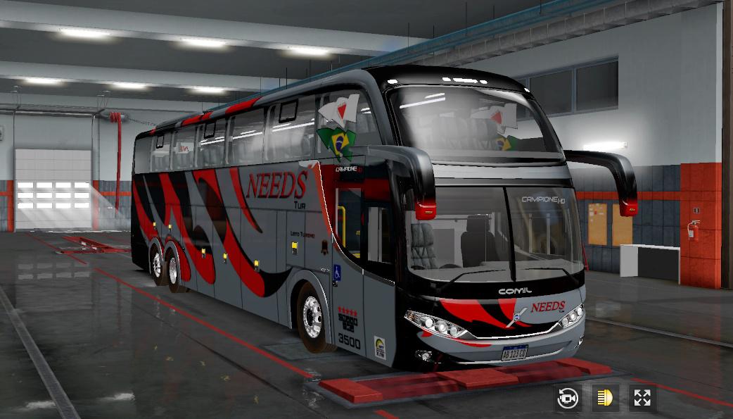 Euro truck simulator 2 volvo bus mods