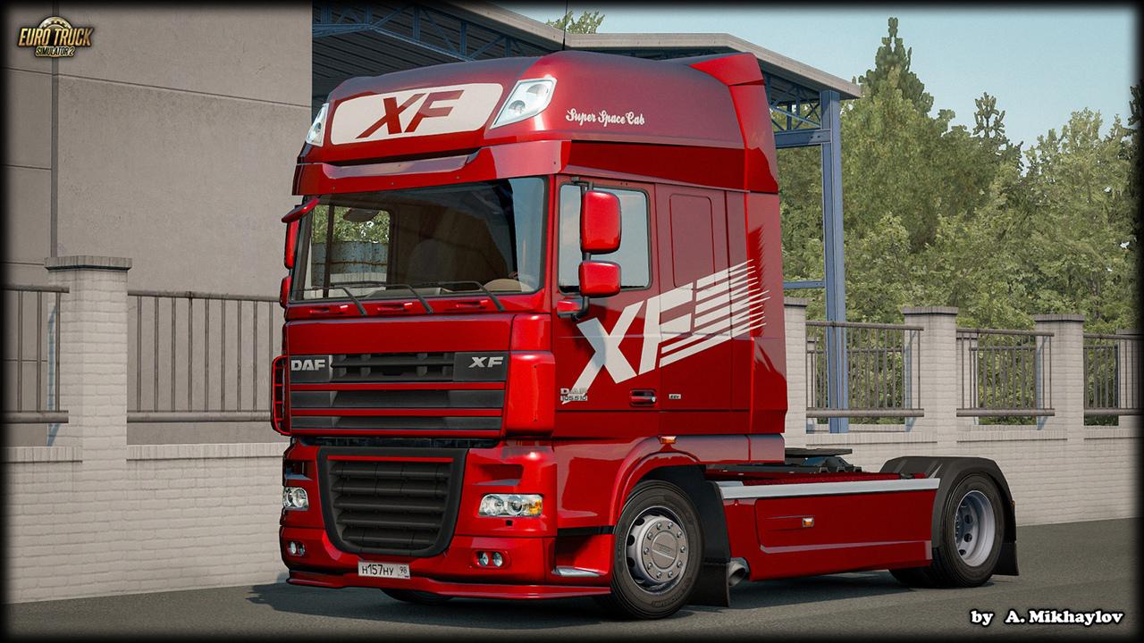 DAF XF105 MULTICOLOR SkinPack v1.0 ETS2 Euro Truck Simulator 2 Mods