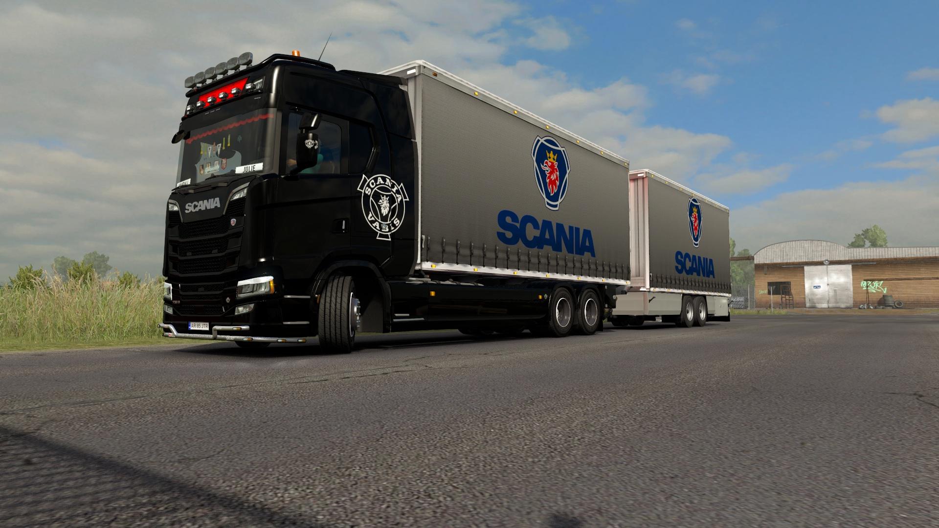 Mix Of Nordic Companies Tandem Skin Pack V10 Ets2 Euro Truck Simulator 2 Mods American