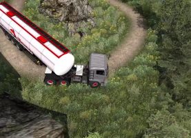 Peru Death Road For Ets2 1 31 To 1 37 Ets2 Euro Truck Simulator 2 Mods