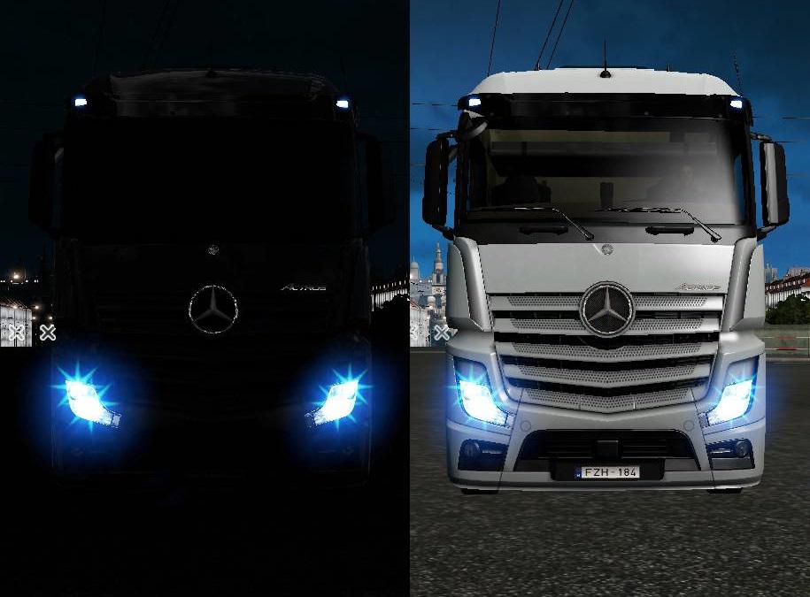 euro lights for trucks