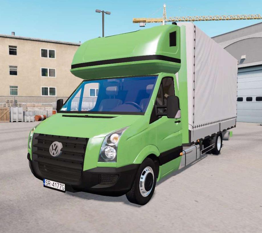 VW CRAFTER 2.5 TDI V2.0 1.36.x ATS Euro Truck Simulator 2 Mods