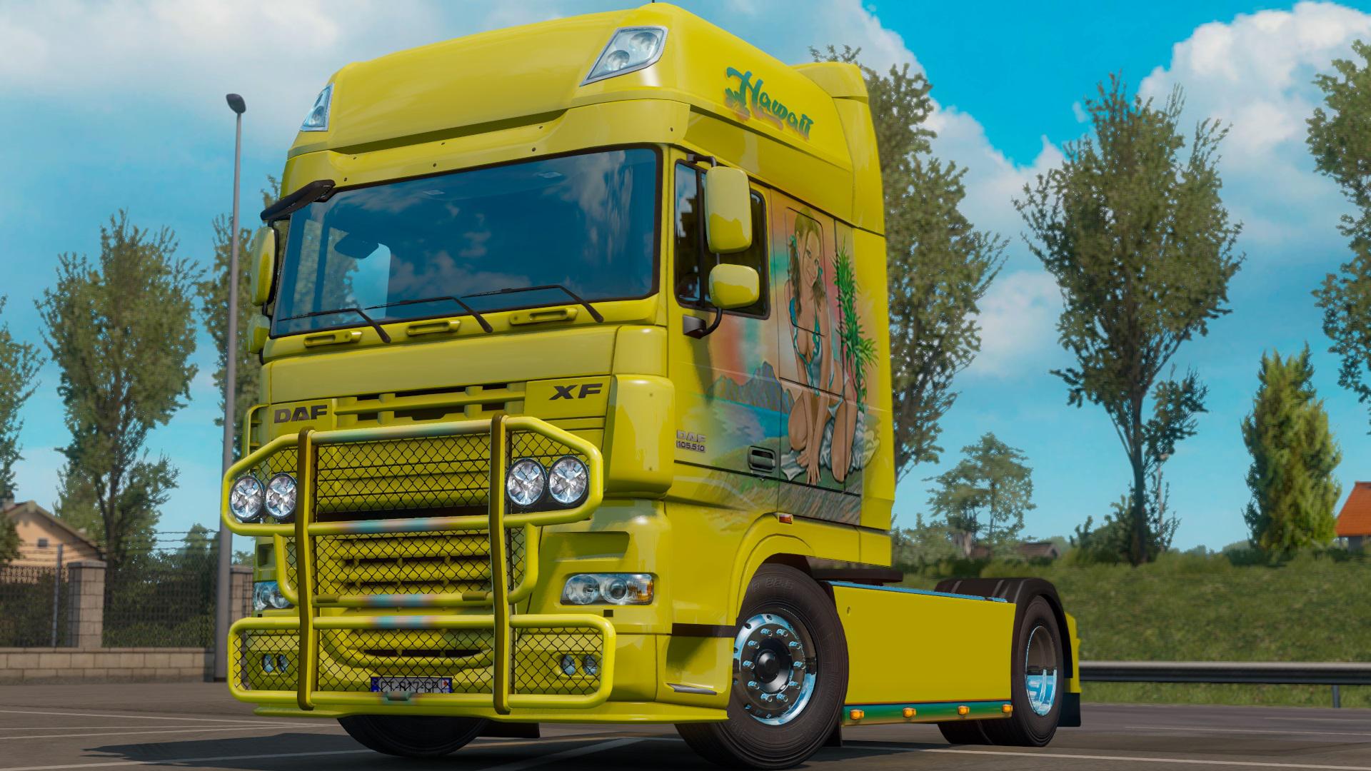 Bullbar Skinnable For Daf 105 And 106 V10 Ets2 Euro Truck Simulator 2 Mods American Truck 1430