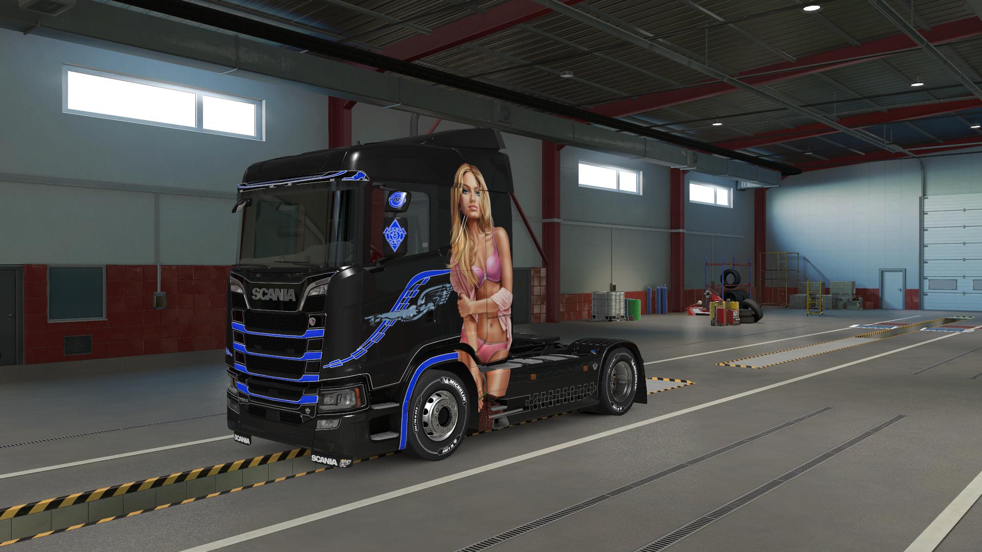 Kim Paintjob For Scania S V ETS Euro Truck Simulator Mods American Truck