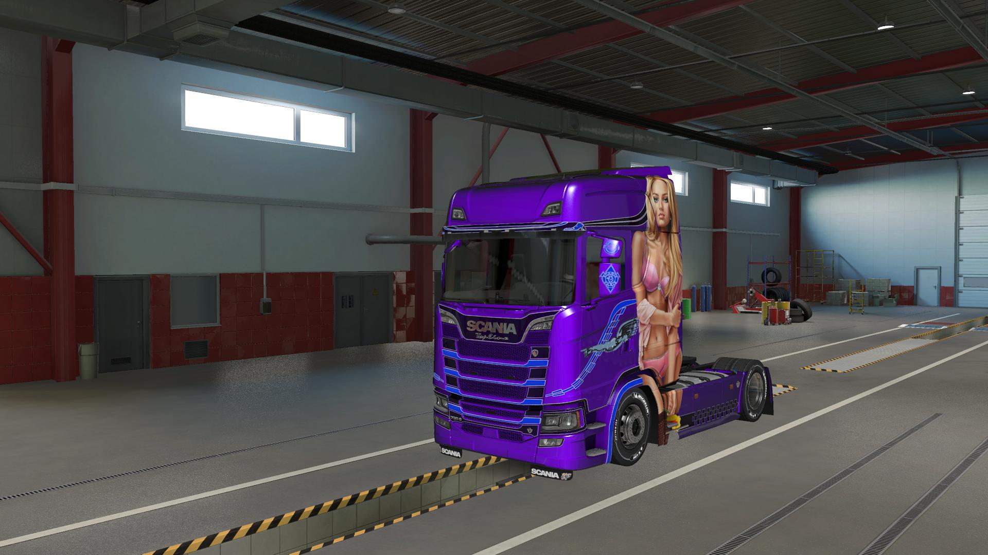 Kim Paintjob For Scania S V ETS Euro Truck Simulator Mods