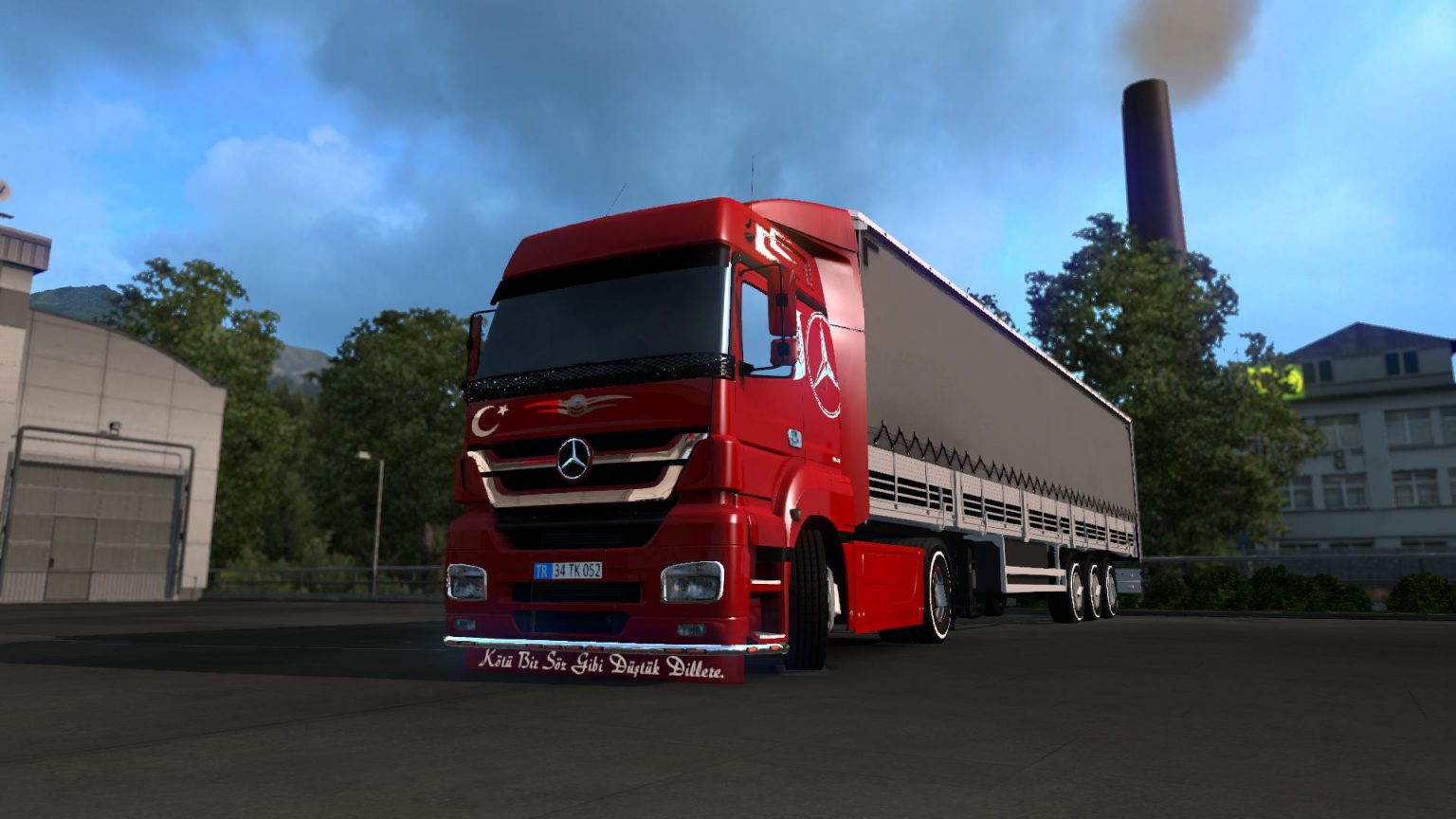 Mercedes Axor Edit v2.0 1.36.x ETS2 Euro Truck Simulator 2 Mods