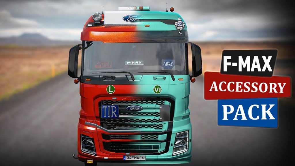 Ford FMAX Accessory Pack v1.1 ETS2 Euro Truck Simulator 2 Mods