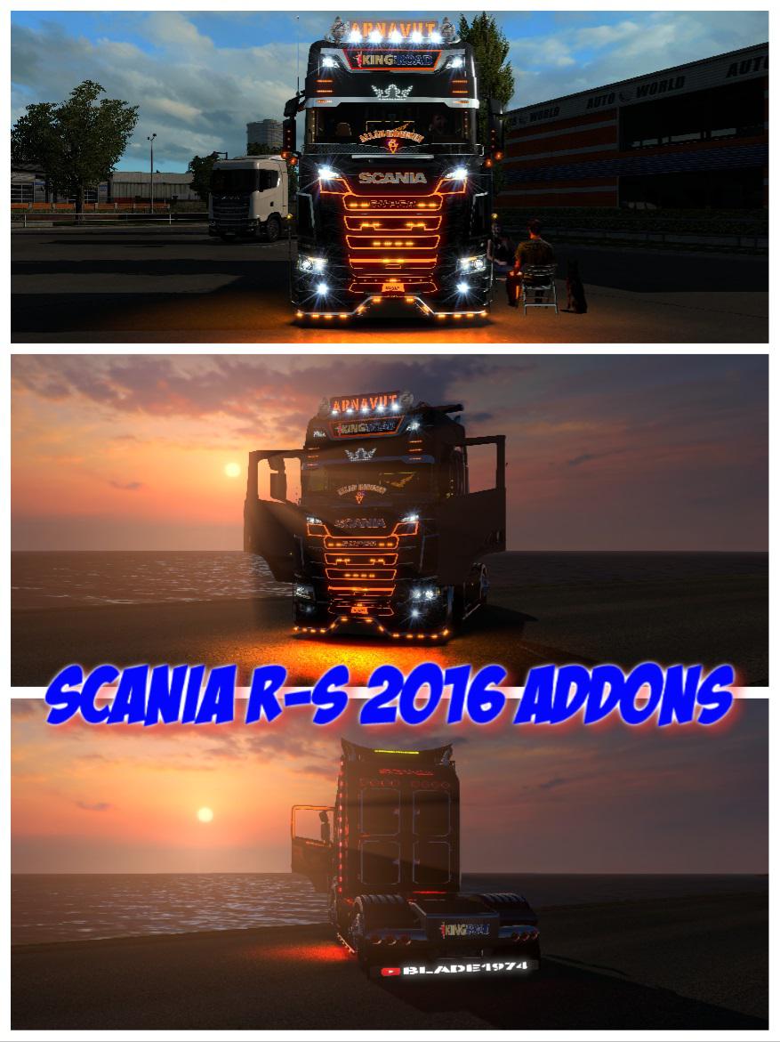 Scania R S Addons V55 137 Ets2 Euro Truck Simulator 2 Mods American Truck Simulator Mods