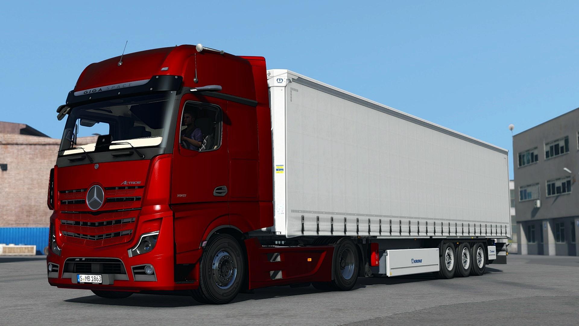 ETS2 1.38 MODS - LKW Tuning ▶️ Mercedes Benz Actros MP5 2019