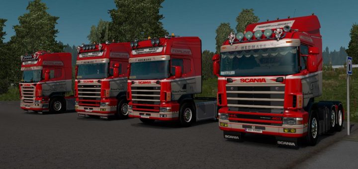 Wf Paintjobs Bd Logistics Skin For Scania Ng Ets Euro Truck