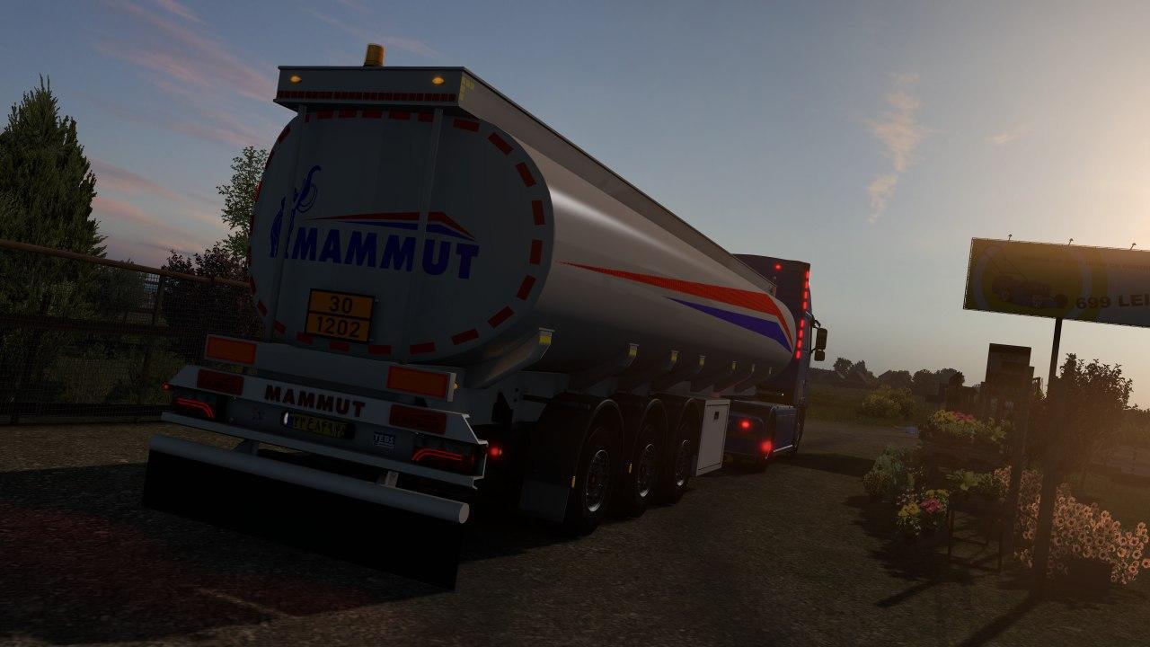 Tanker Mammut 1.38 ETS2 Euro Truck Simulator 2 Mods American Truck