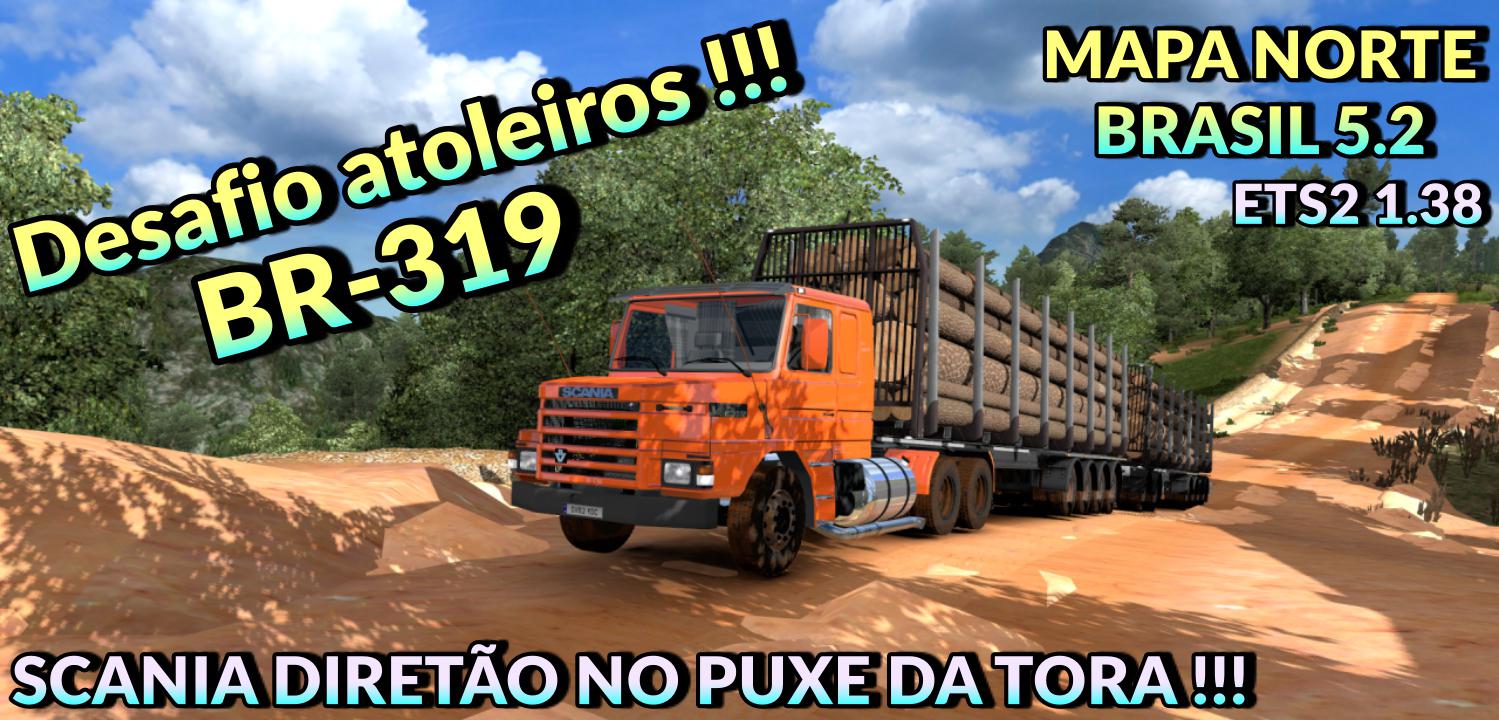 BRAZIL NORTH MAP v5.2 ETS2 1.38 ETS2 Euro Truck Simulator 2 Mods
