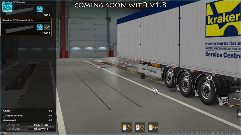 SCS TRAILER TUNING PACK V1.8 ETS2 - Euro Truck Simulator 2 Mods ...