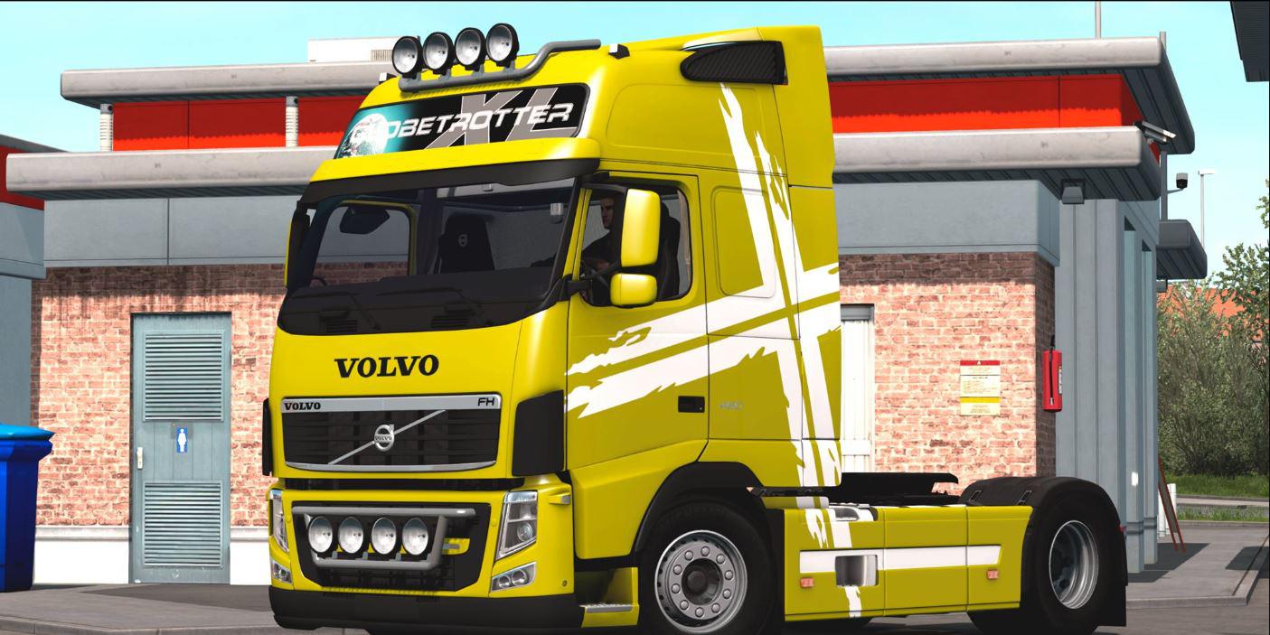 Euro Truck Simulator 2 Mod World: Volvo FH5 by Zahed Truck [No FPS