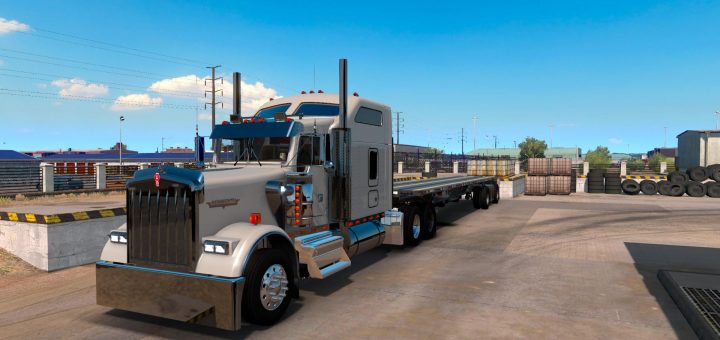 Freightliner Flb Custom 145 Ats Euro Truck Simulator 2 Mods American Truck Simulator Mods