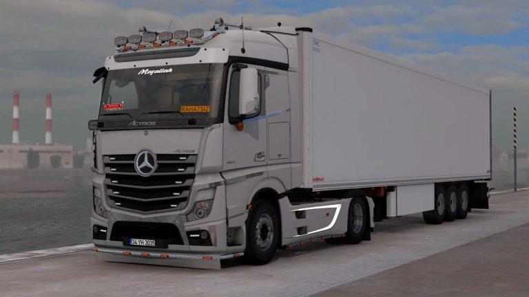 Mercedes Actros MP4 VIP Custom 1.38 ETS2 Euro Truck Simulator 2 Mods