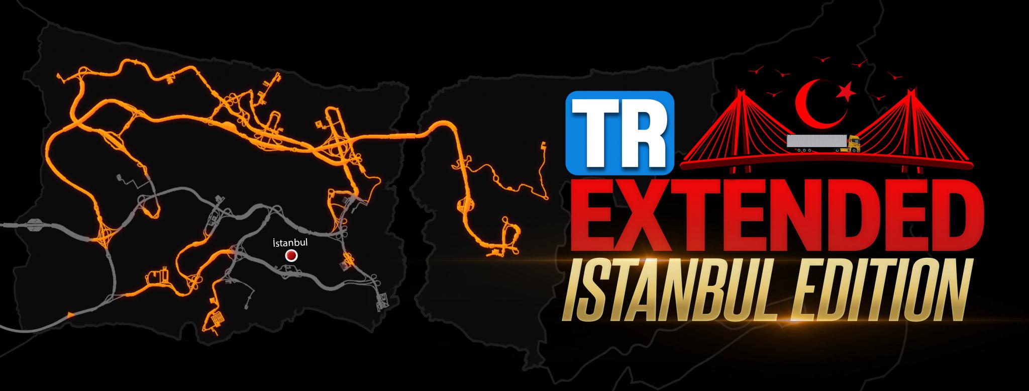TR Extended Map v1.0 1.39 ETS2 Euro Truck Simulator 2 Mods