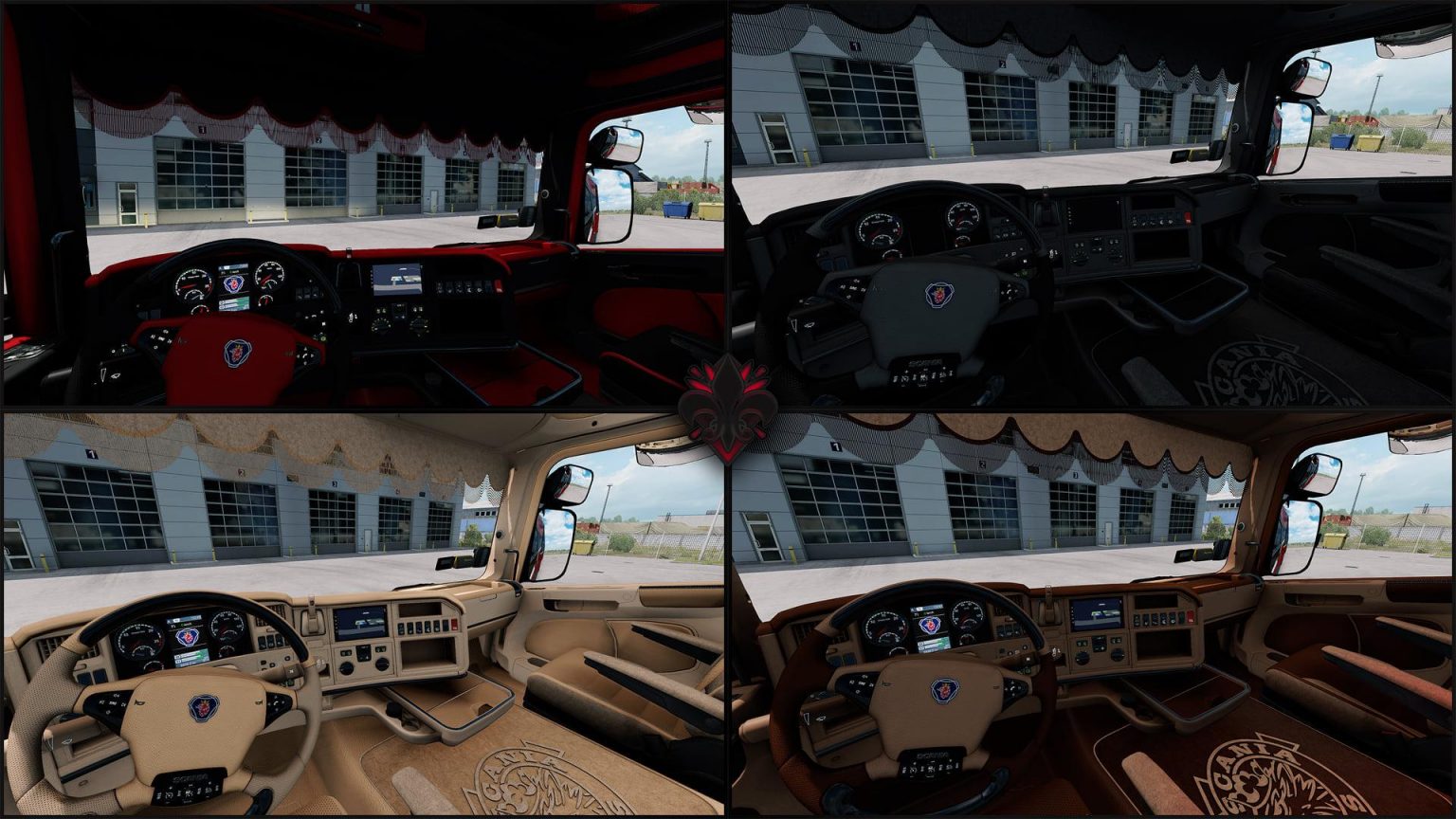 Ets2 Scania RJL Interior 1.39