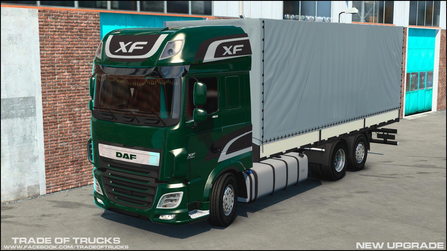 DAF XF 116 Megamod 1.40 ETS2 Euro Truck Simulator 2 Mods American