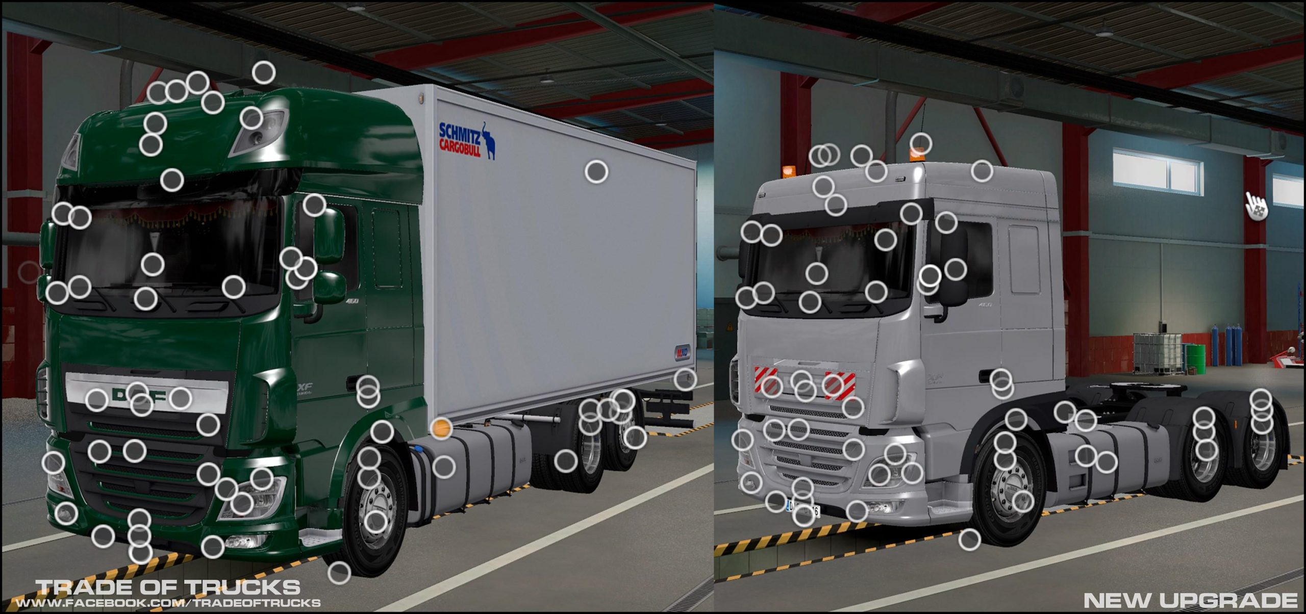 Daf Xf 116 Megamod 140 Ets2 Euro Truck Simulator 2 Mods American Truck Simulator Mods 0407