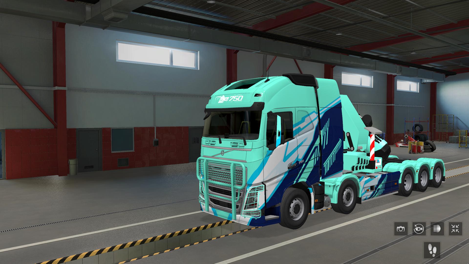 Volvo Fh16 2012 Mega Mod By Rpie V1400205s Ets2 Euro Truck Simulator 2 Mods American