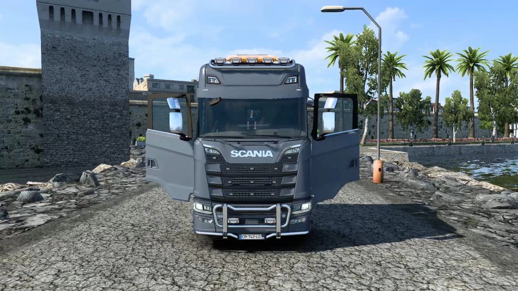 All Scania Trucks Door Animation Mod 1.40 ETS2 Euro Truck Simulator 2