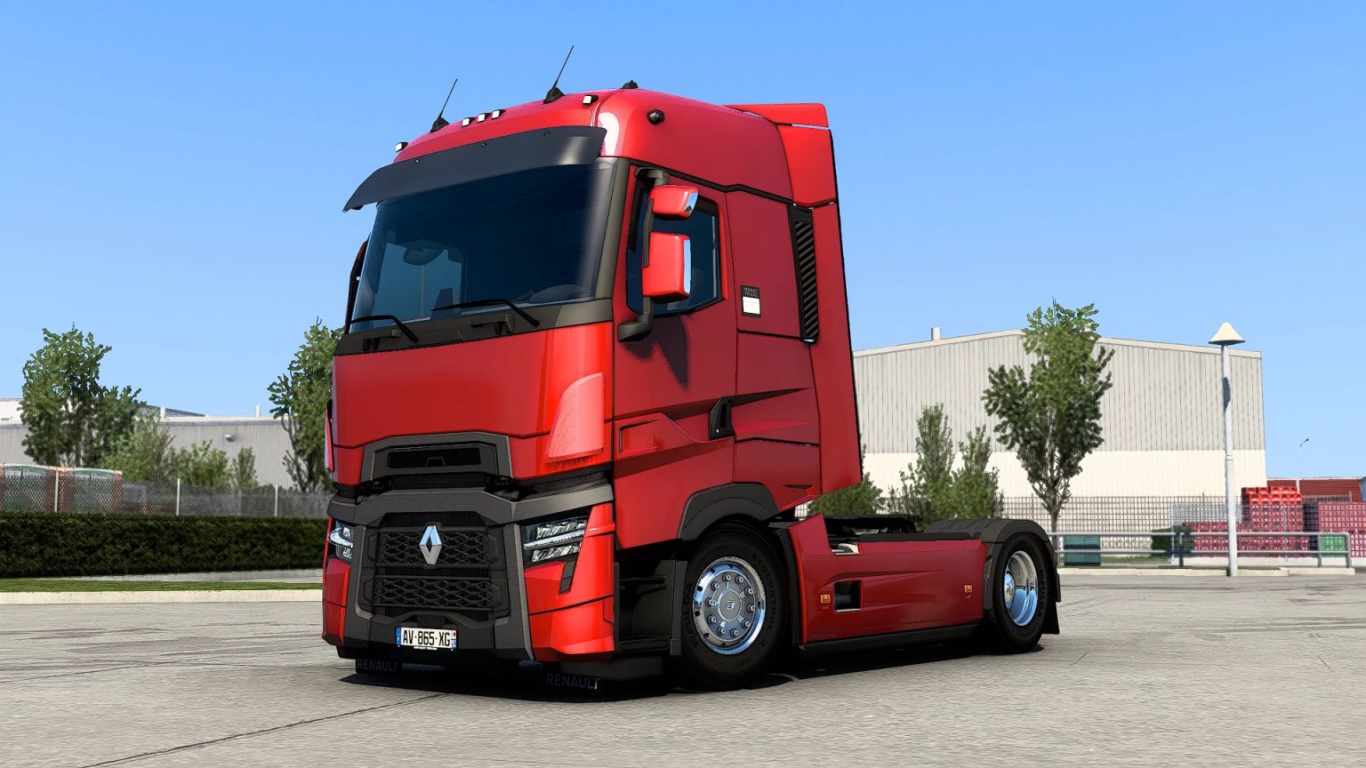 Renault T Light Improvements V Ets Euro Truck Simulator