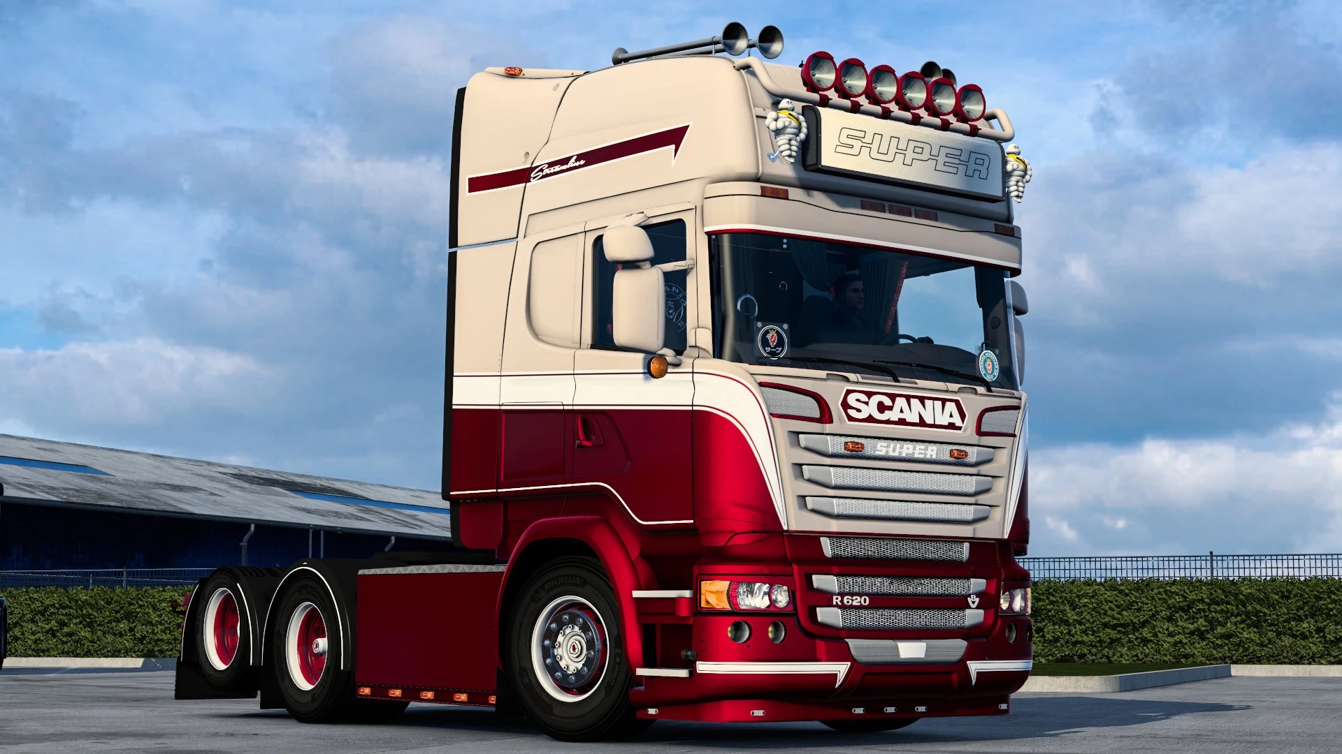 Metallic Skin For Scania V Ets Euro Truck Simulator Mods American Truck Simulator Mods