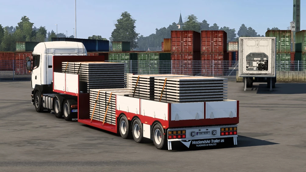 Flatbed Trailer Gargoes Ets Euro Truck Simulator Mods 20988 Hot Sex Picture