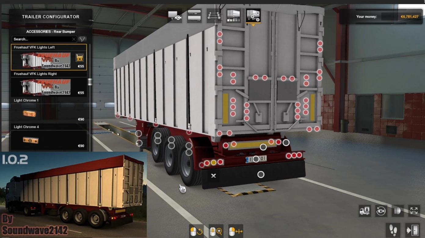 Fruehauf VFK ownable tipper trailer by Soundwave2142 1.40 – 1.41 ETS2 - Euro  Truck Simulator 2 Mods