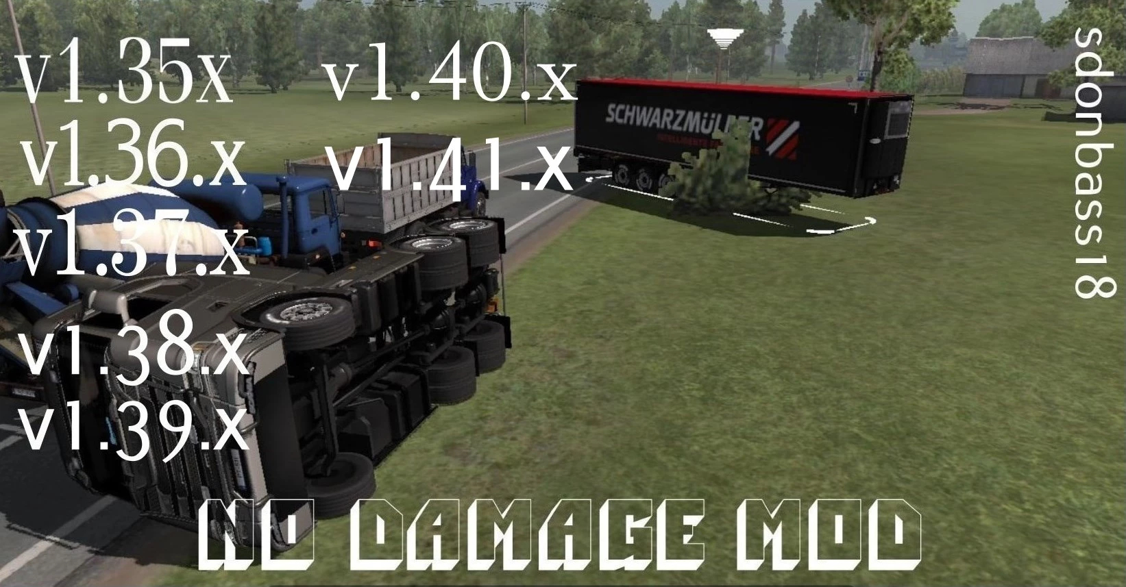 No Damage V Ets Euro Truck Simulator Mods American Truck Simulator Mods