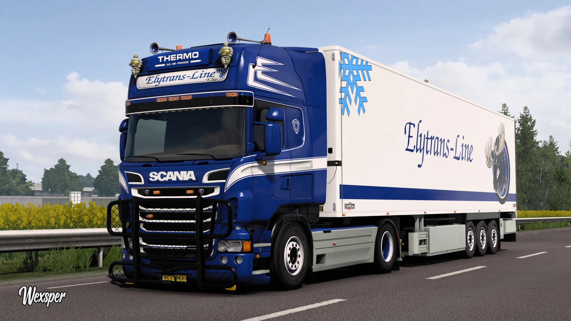 Scania Rjl Speed Trans Skin Ets2 Mods Euro Truck Simu