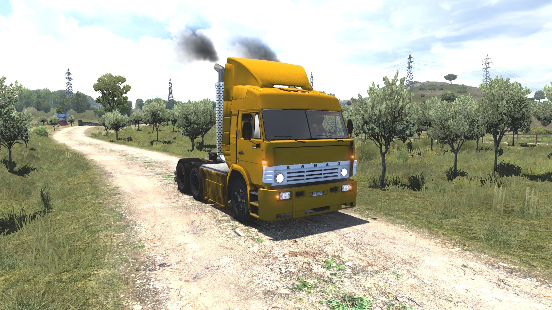 скачать мод на камаз из дальнобойщиков на euro truck simulator 2 на фото 110